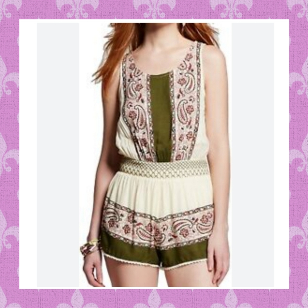 Nwt Blu Pepper Romper Size Lg